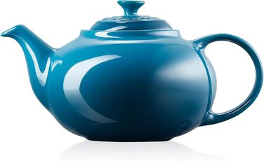 Чайник Le Creuset Klassische з кераміки, 1,3 л, для 3-4 чашок, Deep Teal