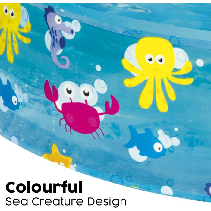 Дитячий басейн Bestway FillN Fun Sparking Sea 122x25 см