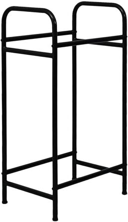 Стелаж для шин PROREGAL CARRERO 104x55x40 см, 4 шини, 2 рівня, чорний. Стелаж для гаража, майстерні, складу, підвалу