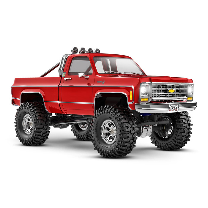 Traxxas TRX-4M Chevrolet K10 1/18 Red – Повноцінний комплект з акумулятором та зарядним пристроєм