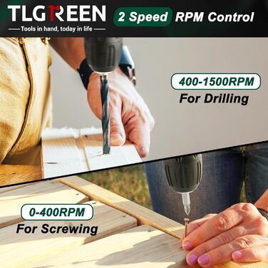 Набір інструментів TLGREEN з акумуляторною викруткою 12V, 138 предметів: для ремонту, побуту та DIY