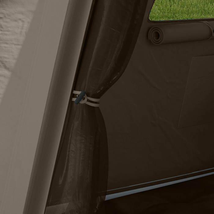 Надувний туристичний намет 1-2 особи, сімейний намет для відпочинку на природі з гачками, повітряним насосом, вікнами та дверима, підходить для чотирьох сезонів