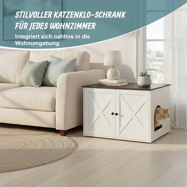 Шафка для кота Relaxdays з боковим входом
