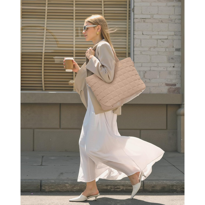 Сумка для ноутбука LOVEVOOK для жінок, 15.6 дюймів, хакі. Сумка-шоппер, робоча сумка, сумка для навчання, офісна сумка, сумка через плече для бізнесу та навчання