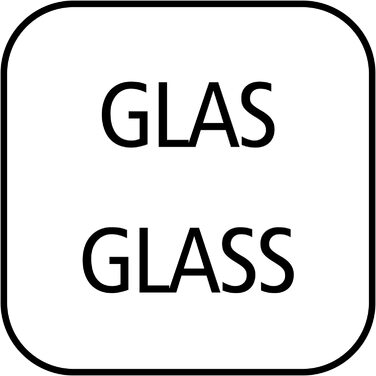 Класична банка для зберігання APS-високоякісна містка Скляна тара - Ваші товари залишаться свіжими завдяки скляній кришці з ущільненням (4,0 літра, без напису)