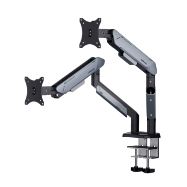Настільне кріплення для двох моніторів Anda Seat Stealth PRO II Duo 17’’-42’’ Titanium