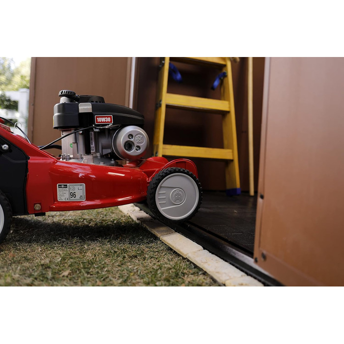 Садовий будиночок KETER Darwin 2,8 м² коричневий (6x6) з Evotech пластику, з дверима та вентиляцією, 25x184x205 см