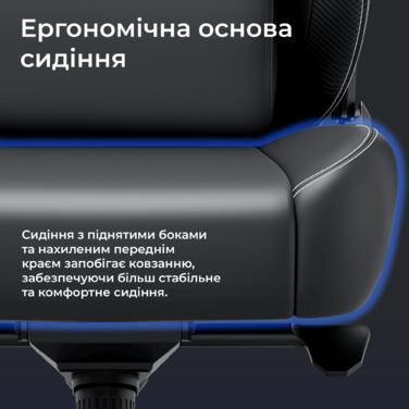 Крісло ігрове Anda Seat Kaiser 4 V2 Size XL Black Fabric