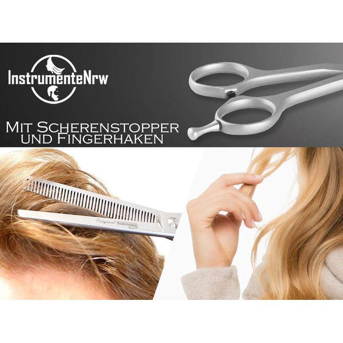 Ножиці для підстригання волосся Зроблено в Німеччині (16,51 см)