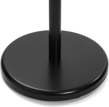 Вешалка для прихоже Versa Malmö – мінімалістична, чорна, з 9 гачками (171 x 28 x 28 см)