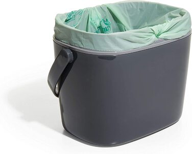 OXO Konteiner для компосту Easy-Clean, 6.6л, пластик, антрацит