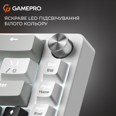 Механічна клавіатура GamePro Genesis Silverlight  (MK116)