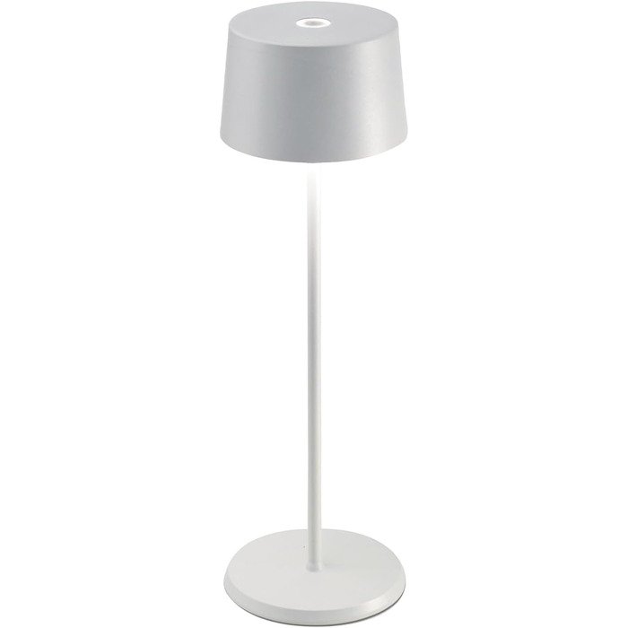 Zafferano Olivia Pro - портативна LED-лампа, торшер, 35 см, регулювання яскравості, для дому та саду, з зарядним пристроєм (нова версія)