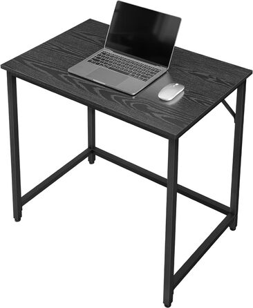 Стіл VASAGLE, невеликий комп'ютерний стіл, промисловий дизайн, металевий каркас, вінтажний коричнево-чорний