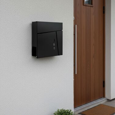 Скріпка Relaxdays з відсіком для газет