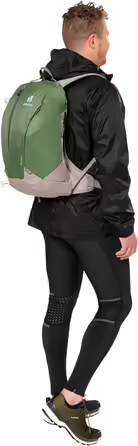 Рюкзак Deuter AC Lite 17 л унісекс для туризму, зелений