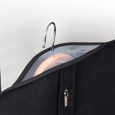 4 містка сумка для одягу 60x100 см, чохол для костюма, пилозахисні мішки для одягу, високоякісна сумка для транспортування костюмів, дихаюча сумка для костюмів для зберігання костюмів, жакетів та суконь, BOMEI PACK