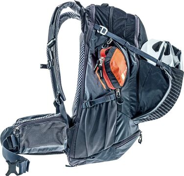 Рюкзак для велосипеда deuter Unisex Trans Alpine Pro 28 28 л одномісний чорно-графітовий