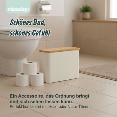 Тримач для туалетного паперу Relaxdays на 12 рулонів