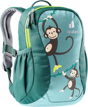 Модельний дитячий рюкзак deuter Unisex Kids Pico 2021 (1 упаковка) (5 л, Dustblue-alpinegreen)