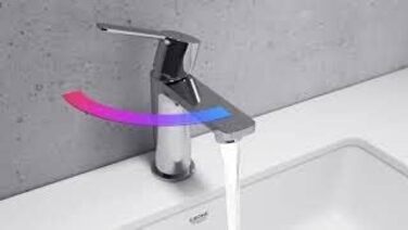 Змішувач для ванної кімнати Grohe Lineare, водозберігаючий, хром, S-Size, 18 см