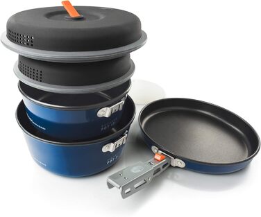 Набір посуду GSI Outdoors Bugaboo Base Camper для кемпінгу та подорожей (з 1985)