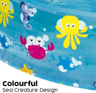 Дитячий басейн Bestway FillN Fun Sparking Sea 122x25 см