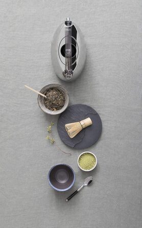 Електричний чайник BUGATTI Jackie з фільтром проти накипу, сучасний та елегантний дизайн, корпус з нержавіючої сталі 18/10, об'єм 1.20 л, 2.400 Вт, ідеально підходить для чаю та чаю (сталь)