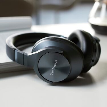 Накладні Bluetooth-навушники Technics EAH-A800E-S, шумозаглушення, мікрофон, складні, сріблястий