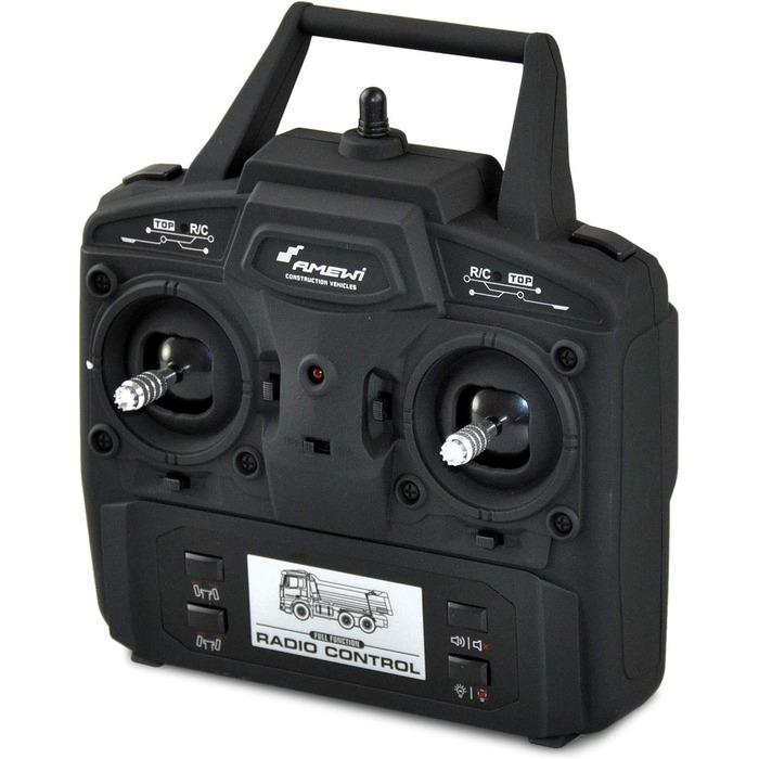 Модель самоскида Mercedes-Benz Kipper PRO Metall V2 2.4GHz сірий - RTR