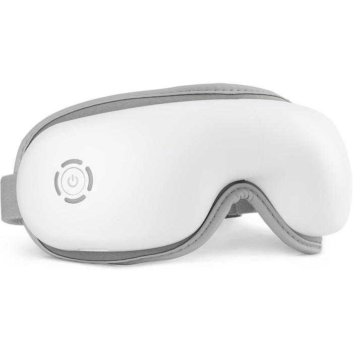 Електричний масажер для очей з підігрівом, вібрацією та Bluetooth, 5 режимів, для зменшення темних кіл та сухості очей, подарунок для сім'ї