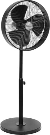 Вентилятор на п'єдесталі Tristar VE-5929 40 см сучасний дизайн чорний матовий
