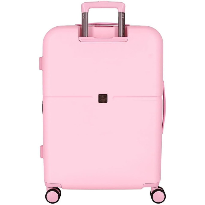 Набір валіз Pepe Jeans Highlight, 55/70 см, ABS-замок, 116 л, 4 колеса, ручна поклажа, світло-рожевий колір