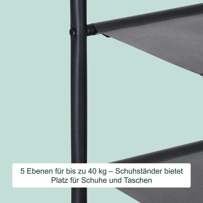 Сумка для взуття Relaxdays з полицею