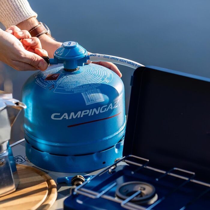 Газовий набір Campingaz Base Camp Lid з двома конфорками - для кемпінгу та фестивалів