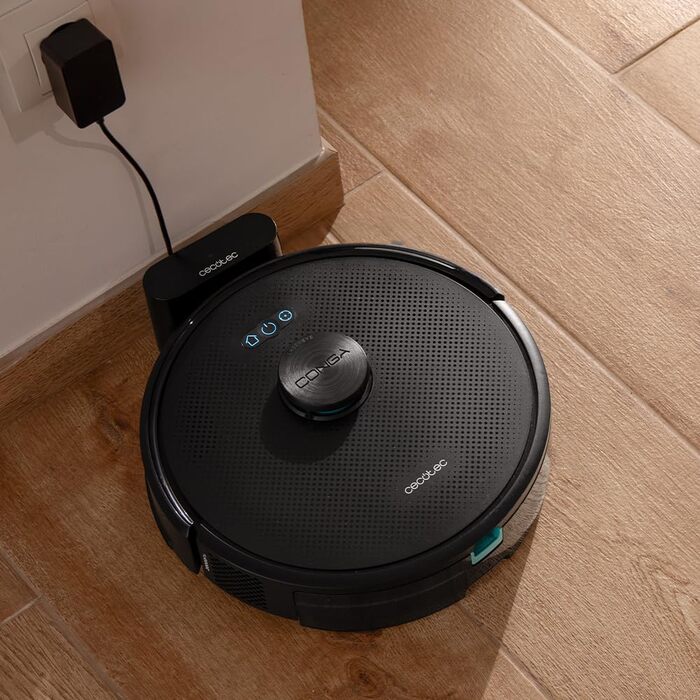 Робот-пилосос та миючий робот Cecotec Conga M70 з лазерною навігацією, потужність 20000 Па, акумулятор 4500 мАг, силіконова щітка для тварин, площа прибирання до 180 м²