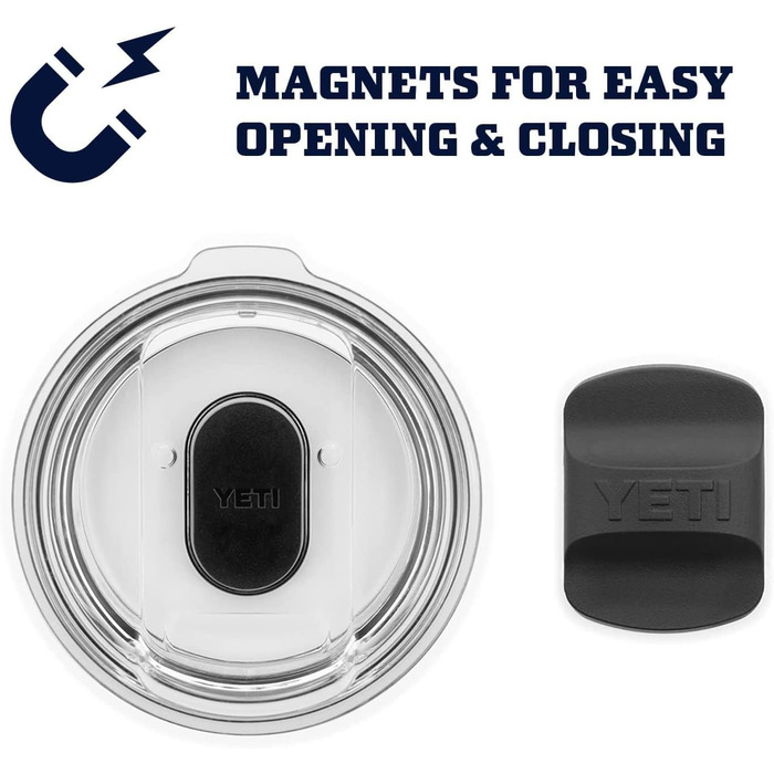 Термос YETI Rambler з кришкою MagSlider, нержавіюча сталь, 591 мл