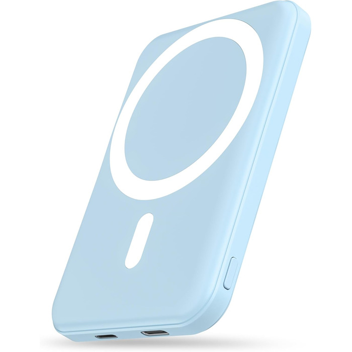 Швидка зарядка PD 20 Вт, Type-C, для iPhone 16-12 (Soft Blue), 5000mAh