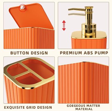 Набір аксесуарів для ванної кімнати, 25 предметів, салатовий, з душовою завісою та килимками