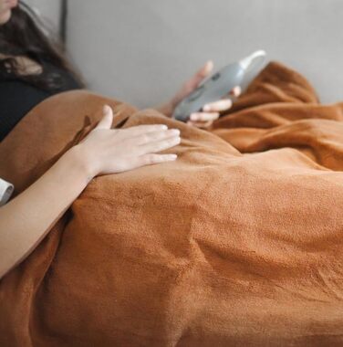 Електрична ковдра ECO-DE ECODE 180x130 см з пультом, 3 режими нагріву, автовимкнення 180 хв (шоколадний)