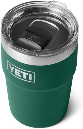 Термос YETI Rambler 473 мл з кришкою MagSlider, колір Black Forest Green