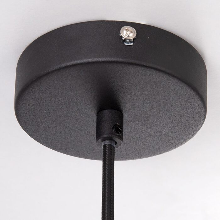 Світлодіодний підвісний світильник Paco Home, GU10, лампа для вітальні, їдальні, кухні, регулюється по висоті, колір Лампочка (бетонно-кам'яно-сірий, без лампочки)