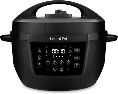 Instant Pot Plus 9-в-1: мультиварка-скороварка, 5.7 л, нержавіюча сталь