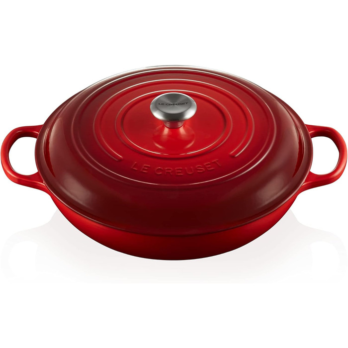 Каструля Le Creuset з емальованого чавуну, 3,5 л, колір 'Вишня'