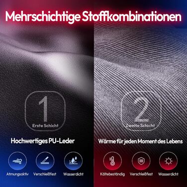 Ігровий крісло Dowinx з RGB підсвічуванням, LED, з підніжкою, для дорослих, ергономічний, з масажем попереку, PU шкіра, білий (червоний)