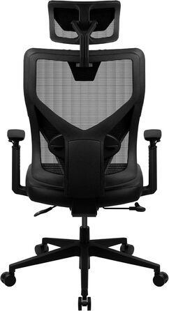 Ігровий крісло ThunderX3 Yama 1 з технологією Air - повністю регульоване, чорне
