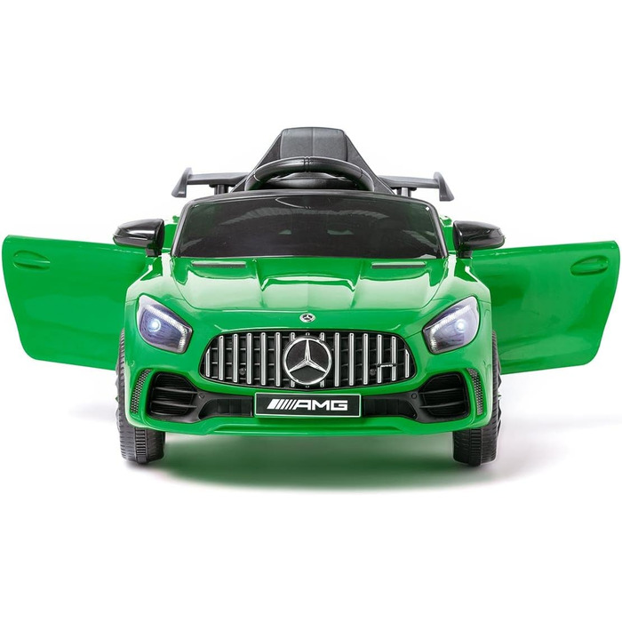 Дитячий електромобіль ATAA Mercedes GTR Mini з акумулятором 12V, зелений