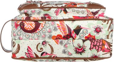 Кишенькова косметичка Oilly Summer Birds OCB9114, жіноча косметичка, 28x116.5 біла