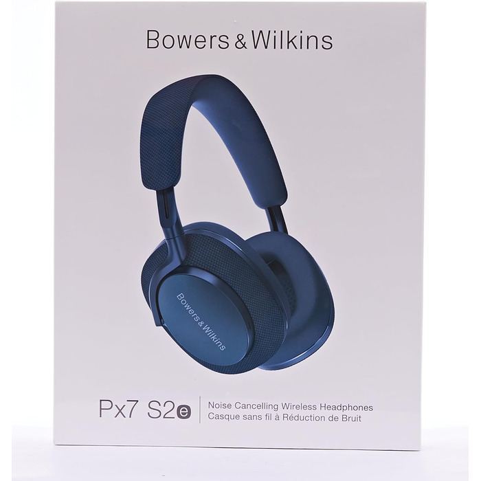 Навушники-вкладиші Bowers & Wilkins PX7 S2e, з шумозаглушенням, бездротові, 30 годин, Ocean Blue