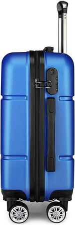 Валіза ручної поклажі KONO 55x38x22 см, 33 літри, ABS, Marineblau